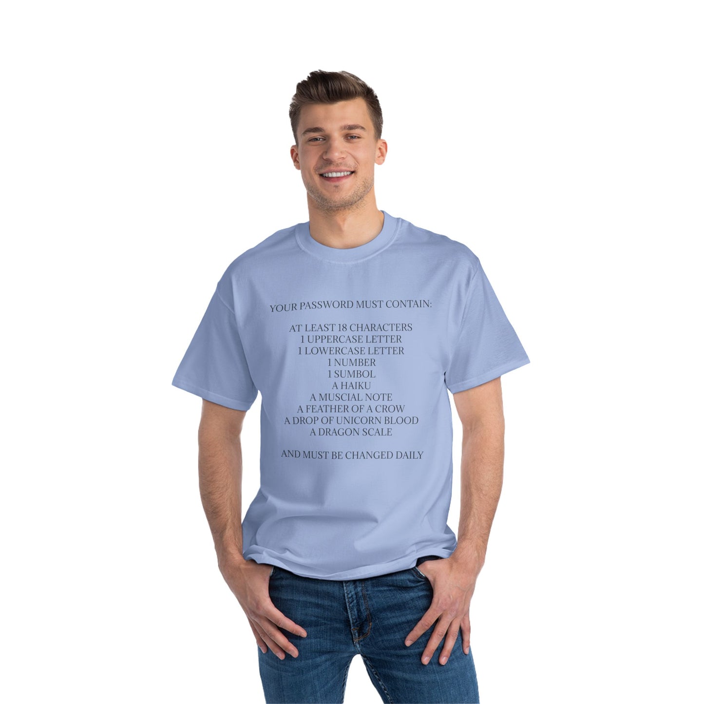 Password Men's Short-Sleeve Crewneck Tee
