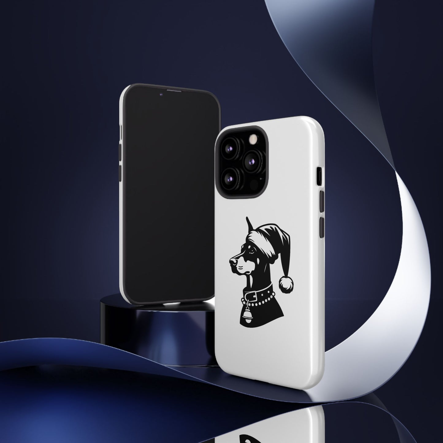 Santa Paws Doberman iPhone Case