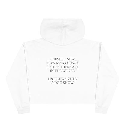 Never Knew Women's Crop Hoodie