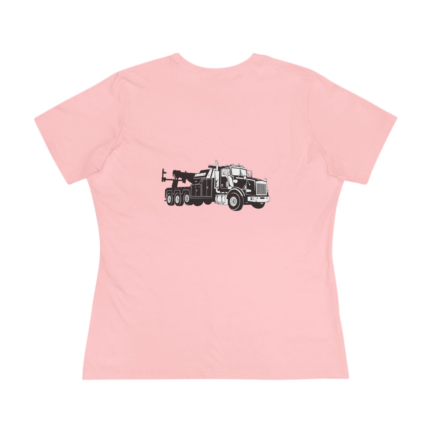 Heavy Tow Truck Women's Short Sleeve Crewneck Tee