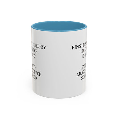 Einstein's Theory Of Coffee 2-Tone Coffee Mug