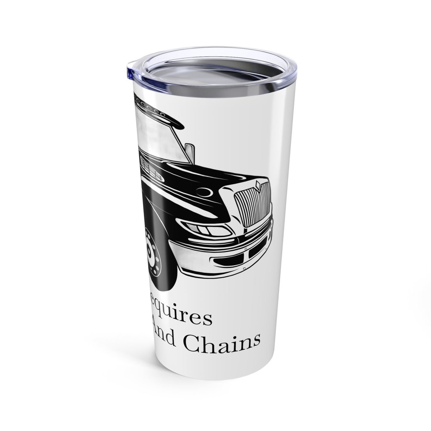 Beds, Straps, And Chains Tumbler