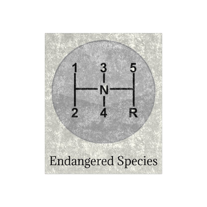 Endangered Species Crushed Velvet Blanket
