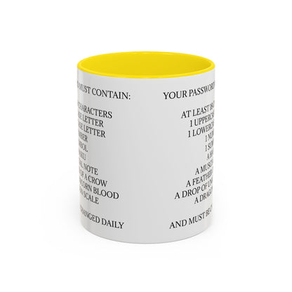 Password 2-Tone Coffee Mug