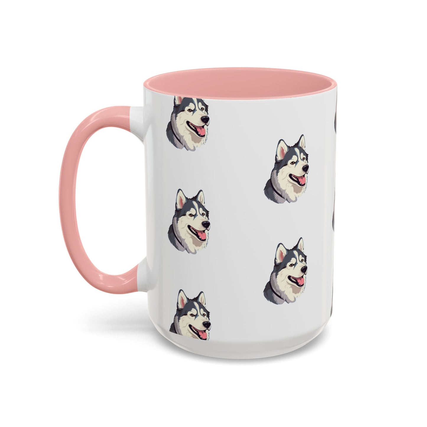 Malamute Head 2-Tone Coffee Mug