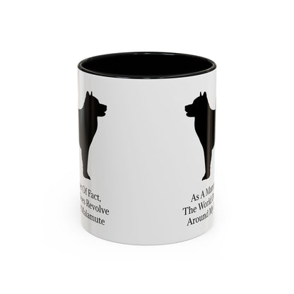 Matter Of Fact Malamute 2-Tone Coffee Mug