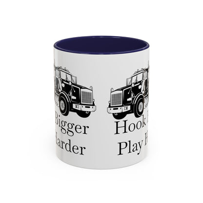 Hook Bigger 2-Tone Coffee Mug