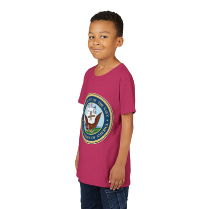 US Navy Youth Unisex Short Sleeve Crewneck Tee