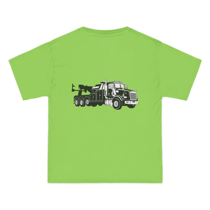 Heavy Tow Truck Men's Short-Sleeve Crewneck Tee