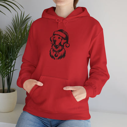 Santa Paws Golden Unisex Hoodie