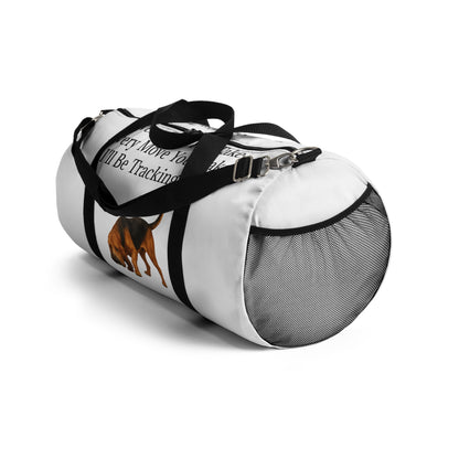 Tracking You Duffel Bag