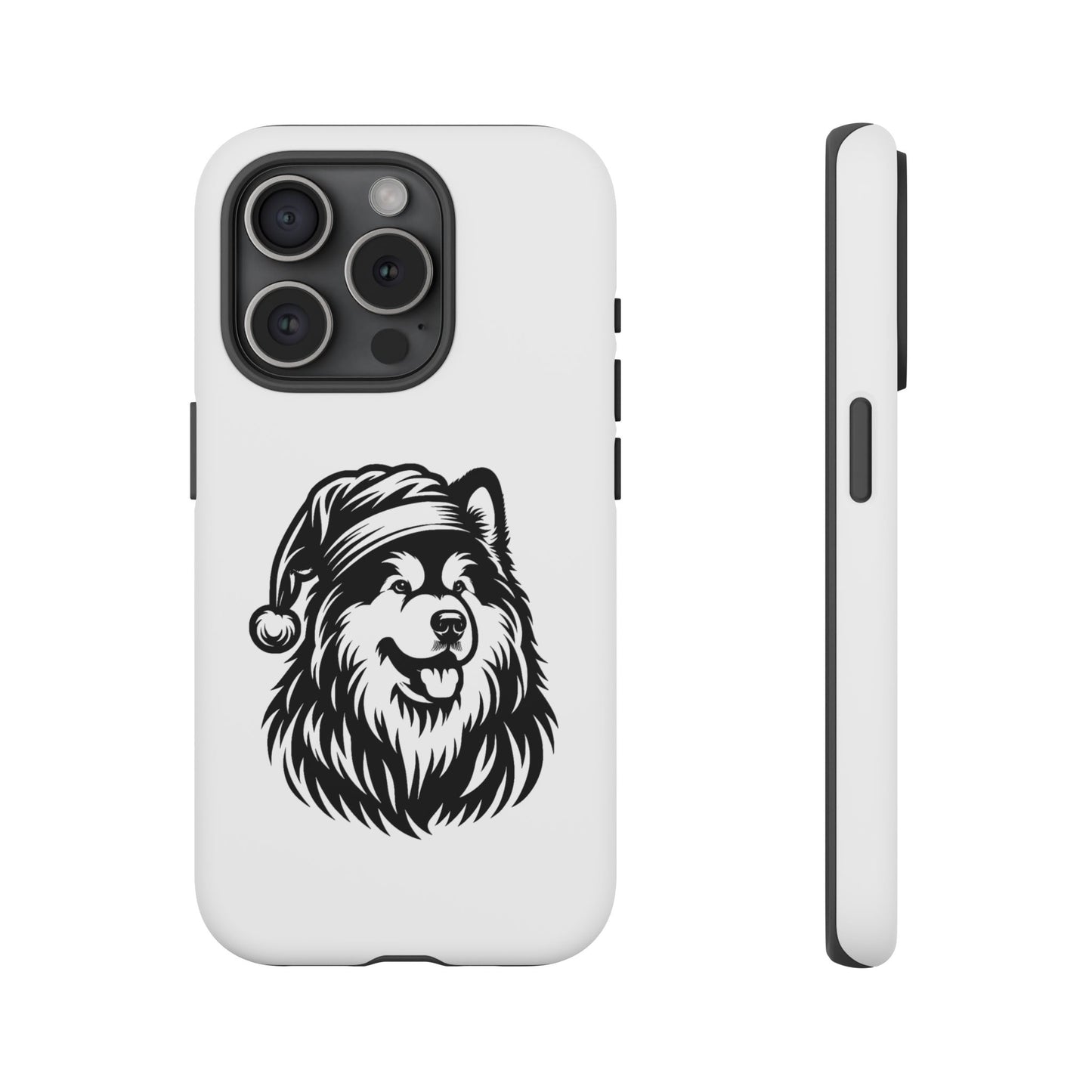 Santa Paws Malamute iPhone Case