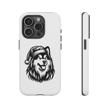 Santa Paws Malamute iPhone Case