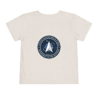 US Space Force Toddler Unisex Short Sleeve Crewneck Tee