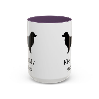 Kiss My Auss 2-Tone Coffee Mug