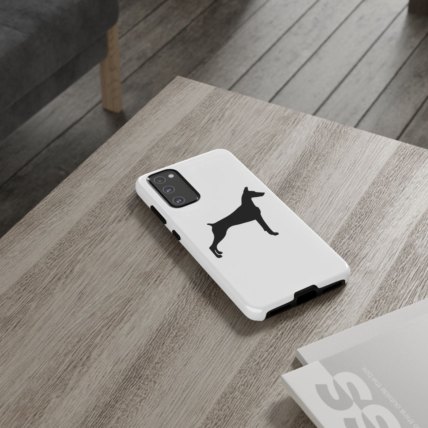 Doberman Silhouette Samsung Case
