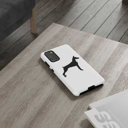 Doberman Silhouette Samsung Case