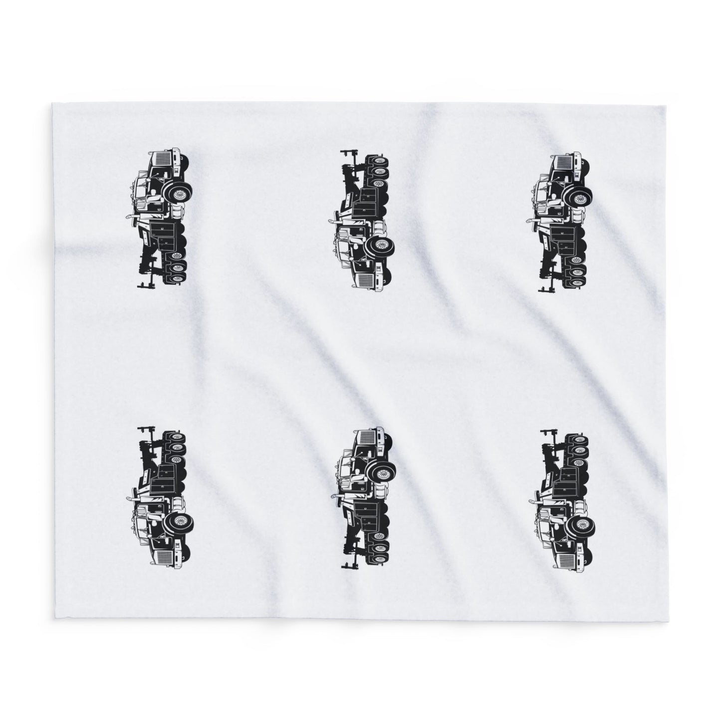 Heavy Tow Truck Arctic Fleece Blanket