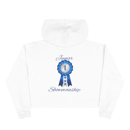 Junior Showmanship Women's Crop Hoodie