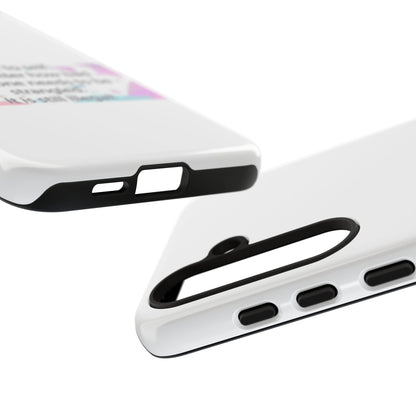 Note To Self Samsung Case
