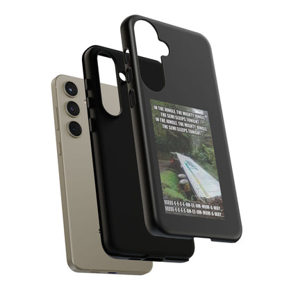Semi Sleeps Samsung Case