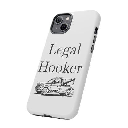 Legal H**ker Wheel Lift Tow Truck iPhone Case