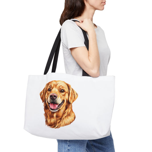 Golden Head Weekender Tote Bag