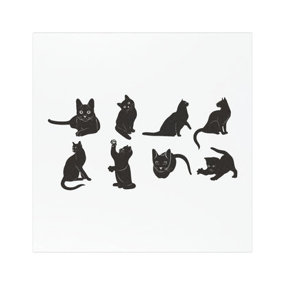 Cats Indoor/Outdoor Magnet