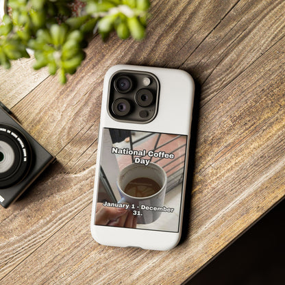 National Coffee Day iPhone Case