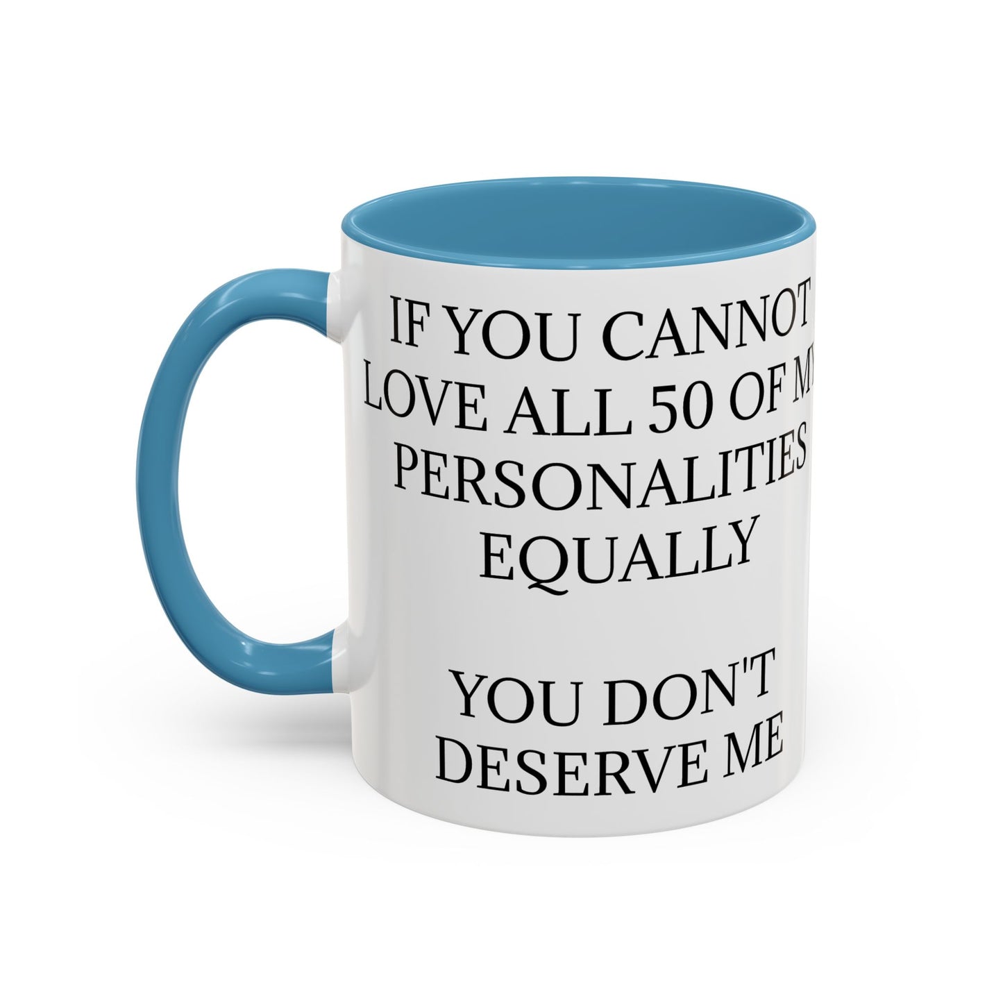 50 Personalities 2-Tone Coffee Mug