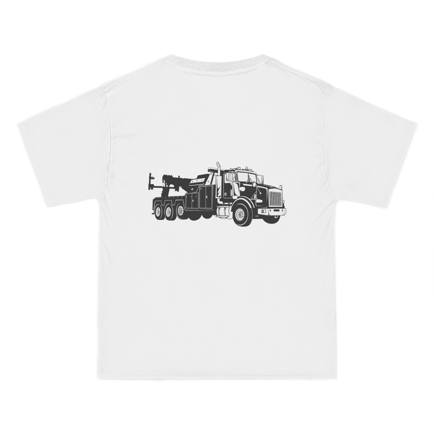 Heavy Tow Truck Men's Short-Sleeve Crewneck Tee