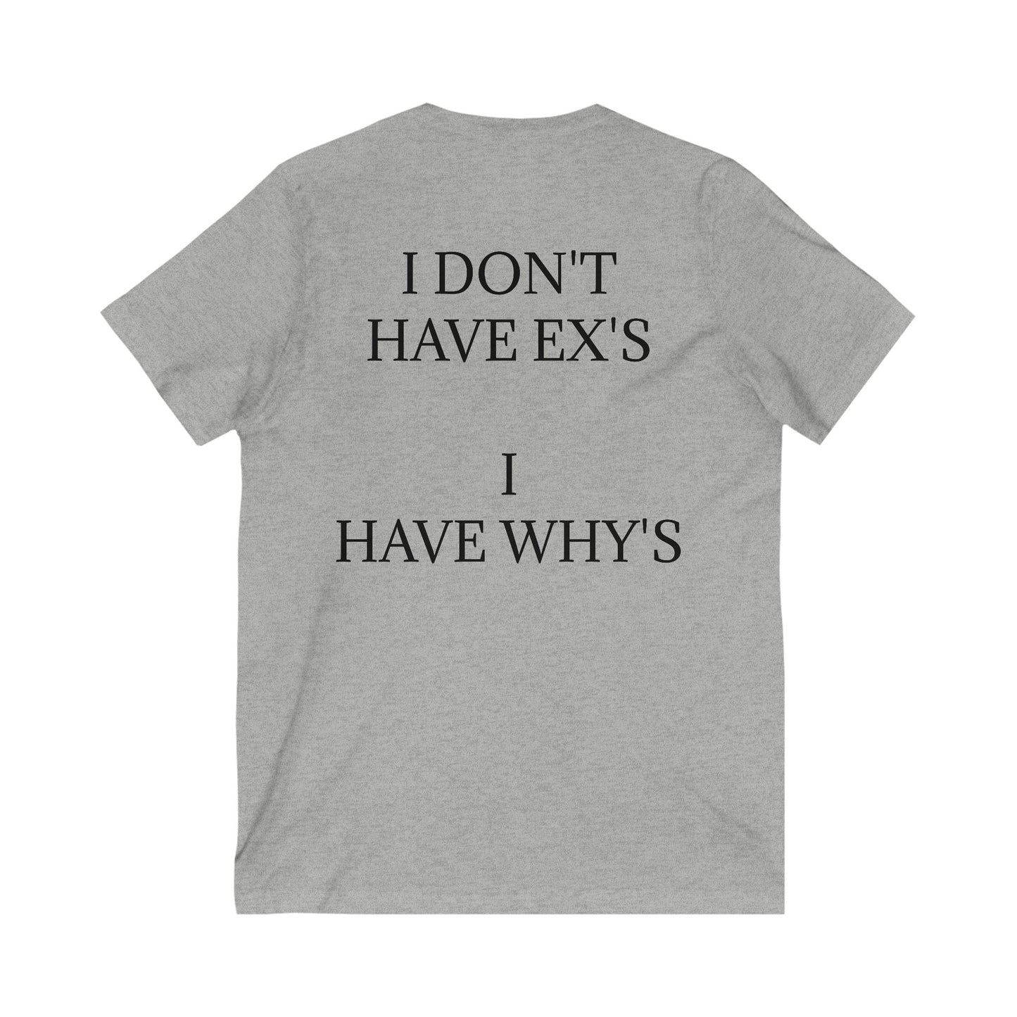 X's And Y's Unisex Short Sleeve V-Neck Tee