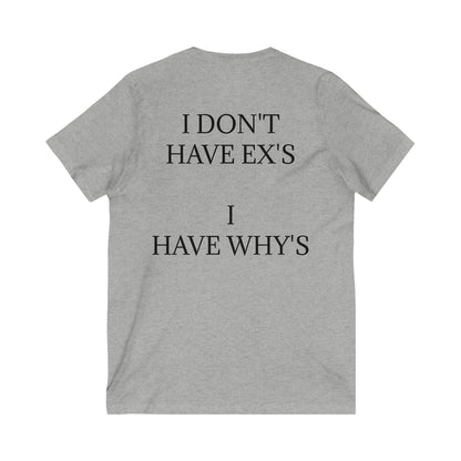 X's And Y's Unisex Short Sleeve V-Neck Tee