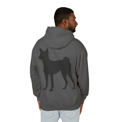 Basenji Silhouette Unisex Lightweight Hoodie
