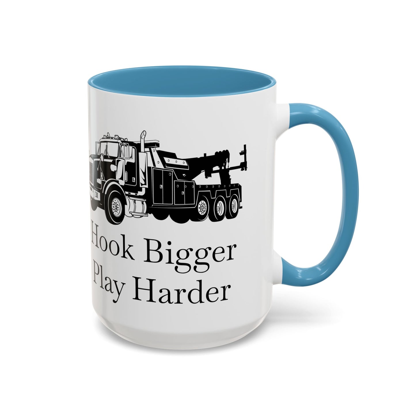 Hook Bigger 2-Tone Coffee Mug