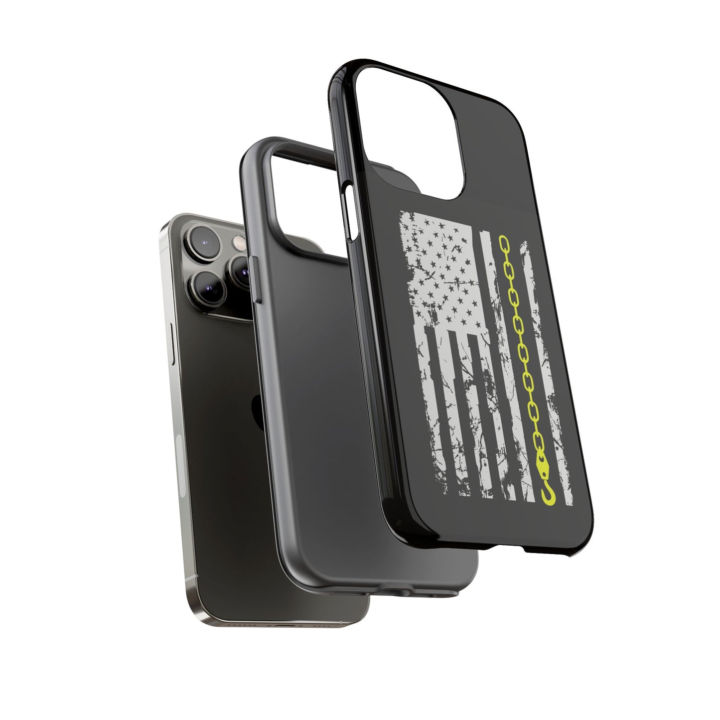 Thin Yellow Line iPhone Case