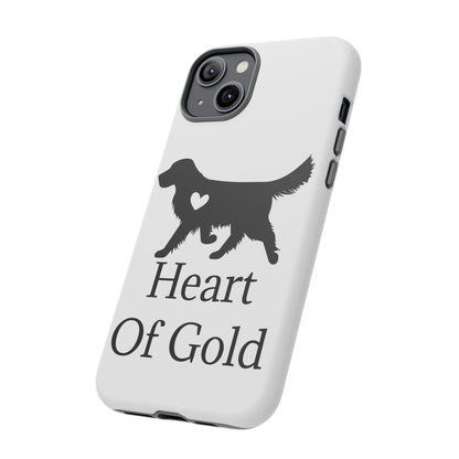 Heart Of Gold iPhone Case