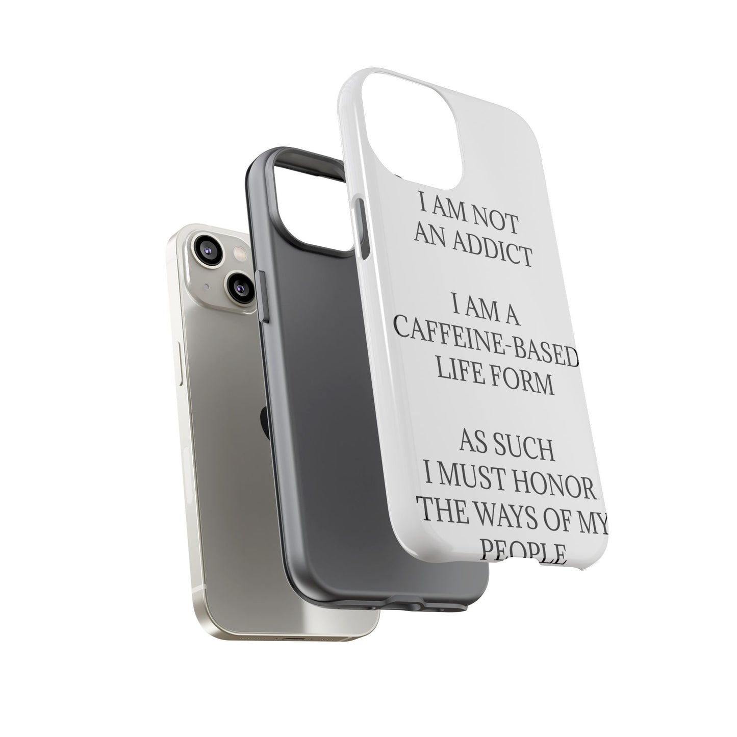 Not An Addict iPhone Case