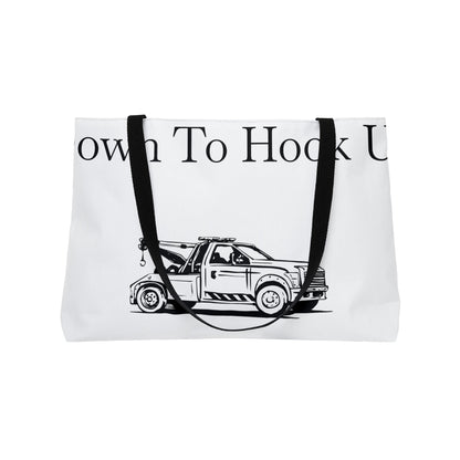 Down To Hook Up Weekender Tote Bag