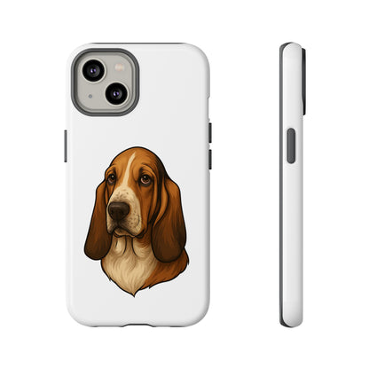 Basset Hound Head iPhone Case