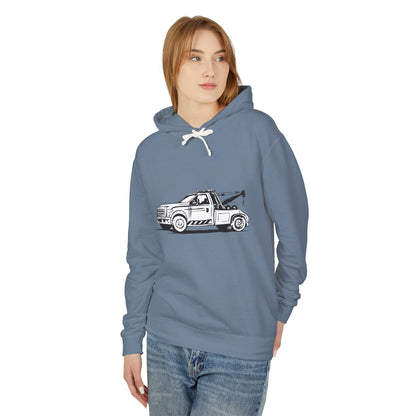 Wheel Lift Tow Truck Unisex Lightweight Hoodie