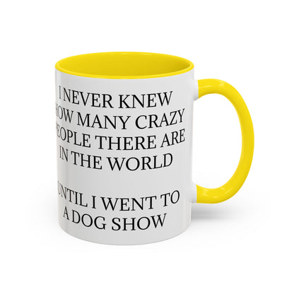 Never Knew 2-Tone Coffee Mug