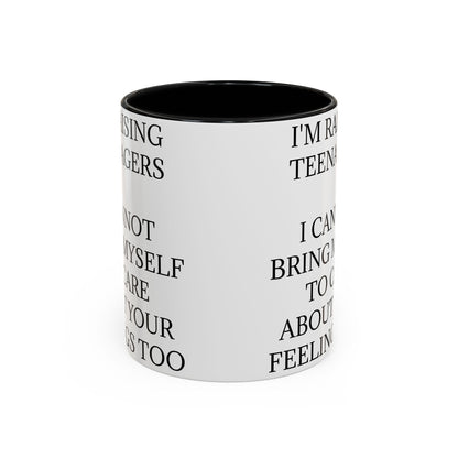 Raising Teenagers 2-Tone Coffee Mug