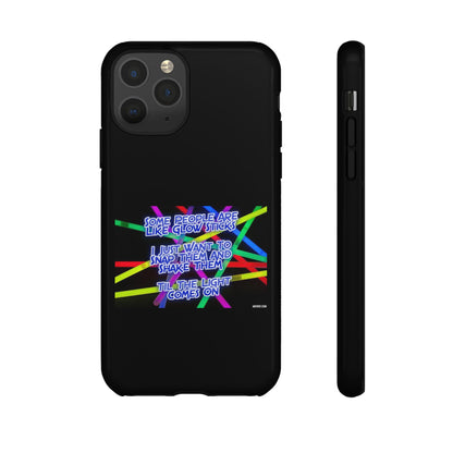 Glow Sticks iPhone Case
