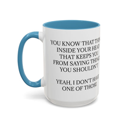 No Filter 2-Tone Coffee Mug