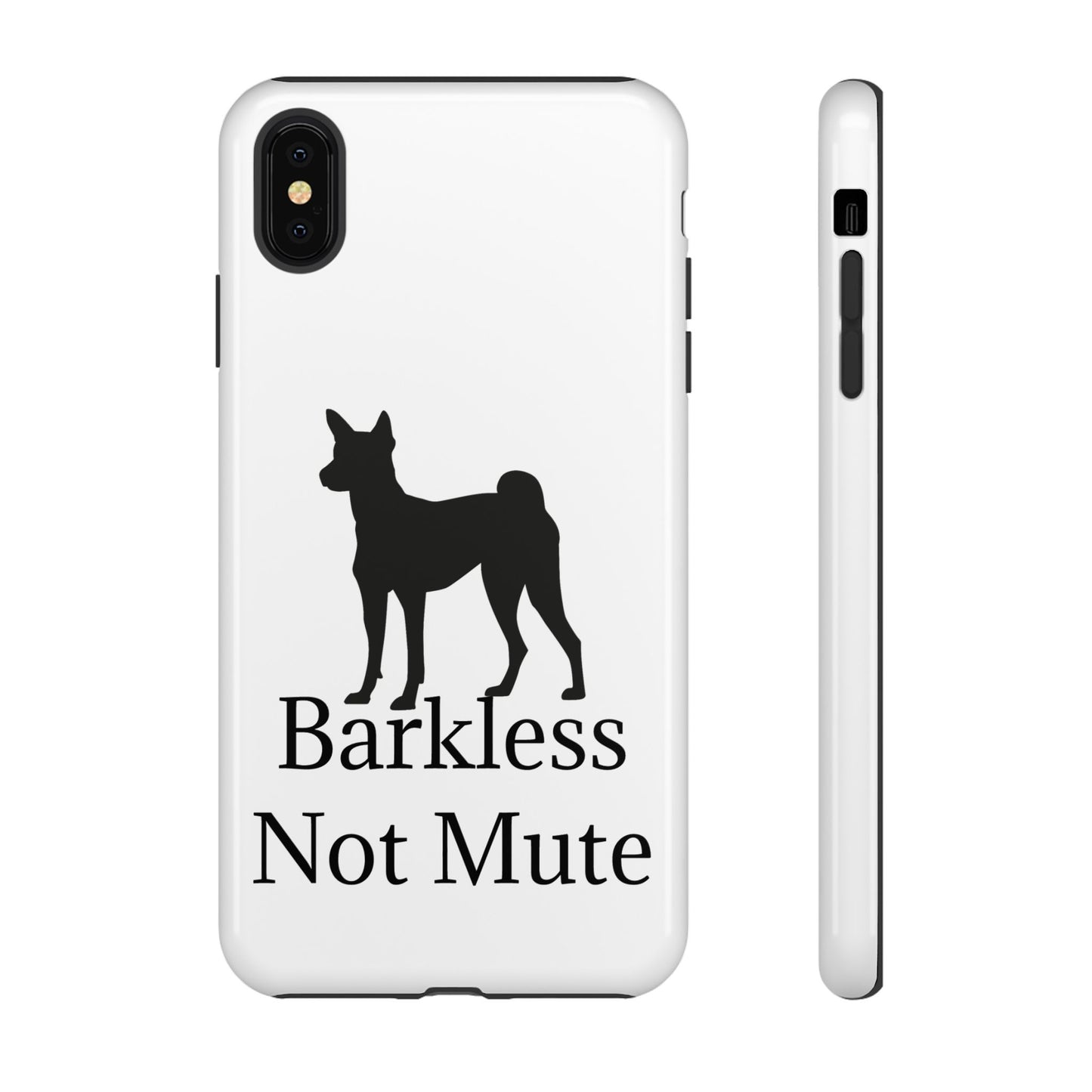 Barkless Not Mute iPhone Case