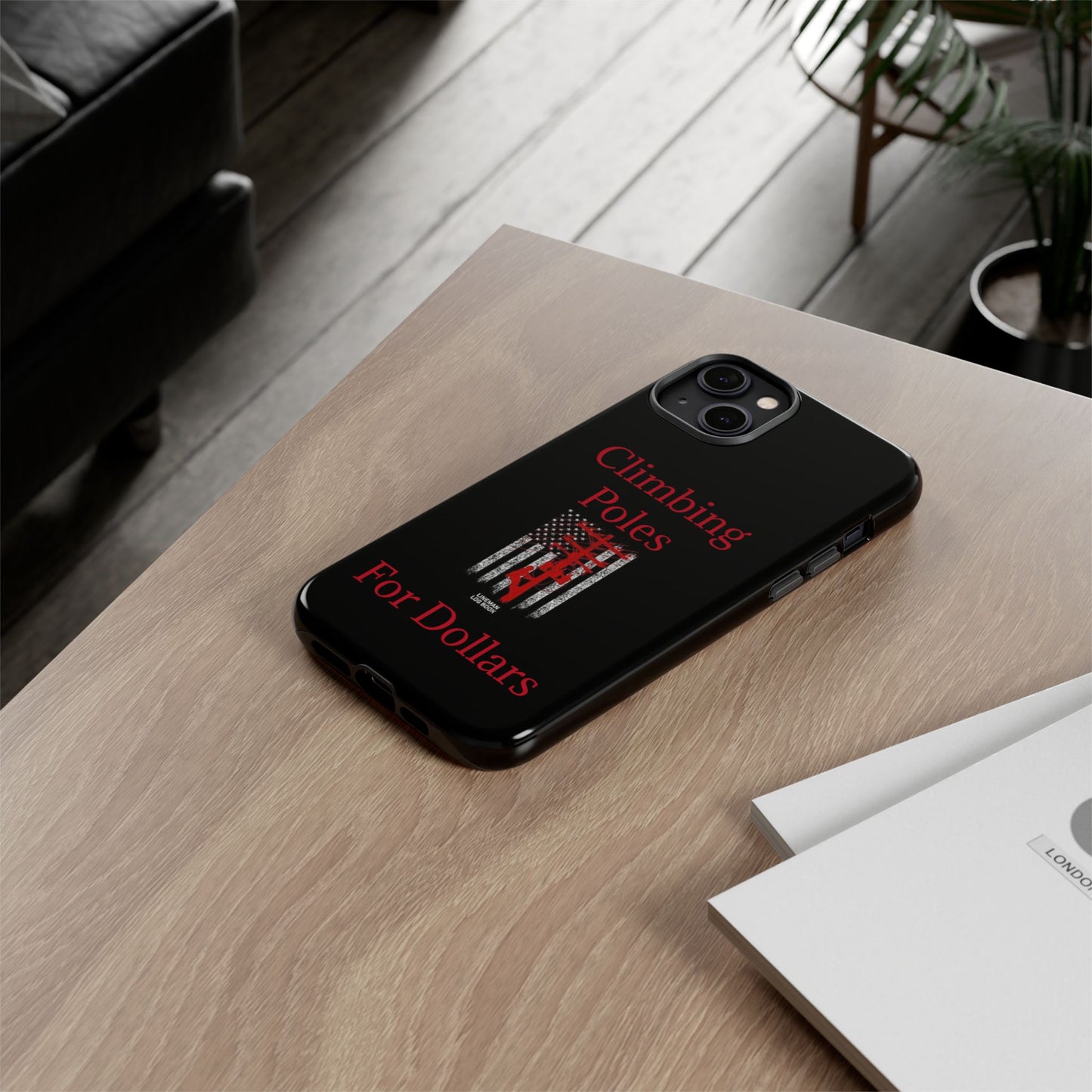 Climbing Poles iPhone Case
