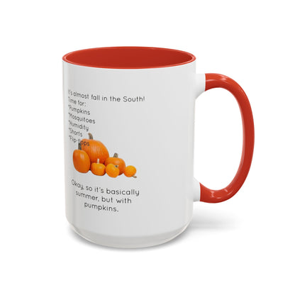 Fall In The South 2-Tone Coffee Mug