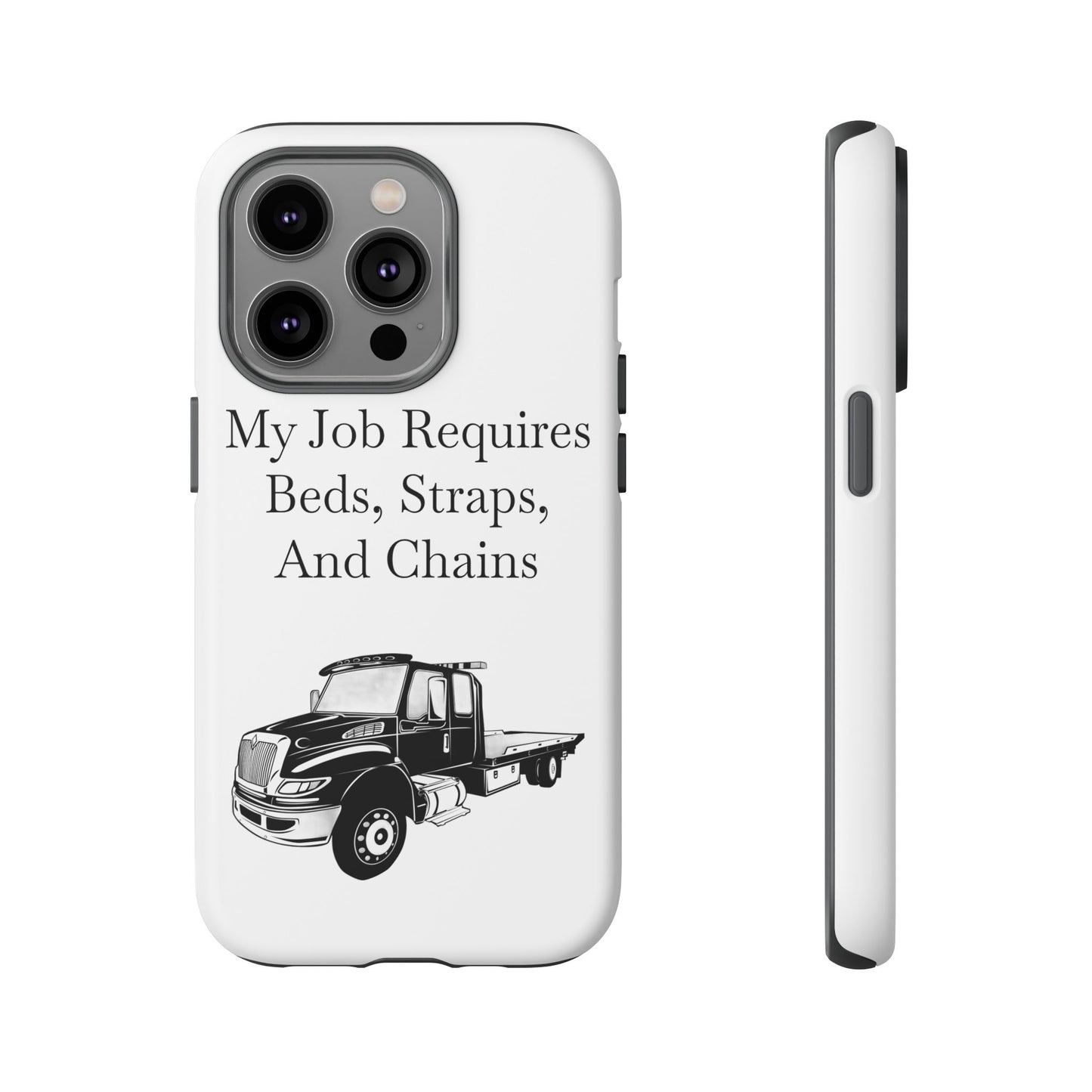 Beds, Straps, And Chains iPhone Case