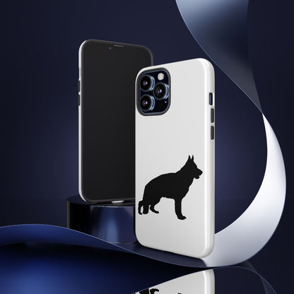 German Shepherd Silhouette iPhone Case